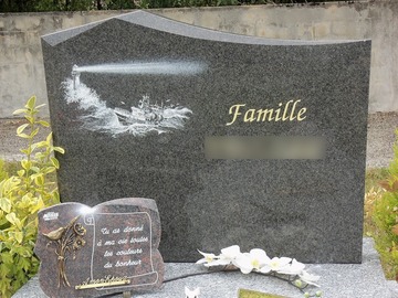 Habillage d'un monument funéraire