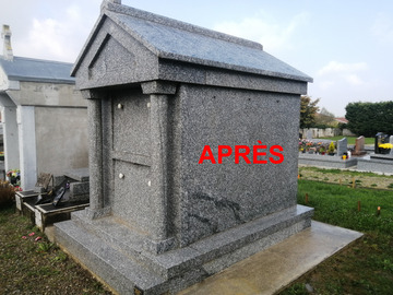 Rénovation de monuments funéraires