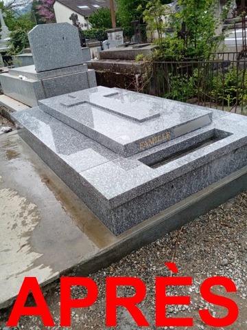 Rénovation de monuments funéraires